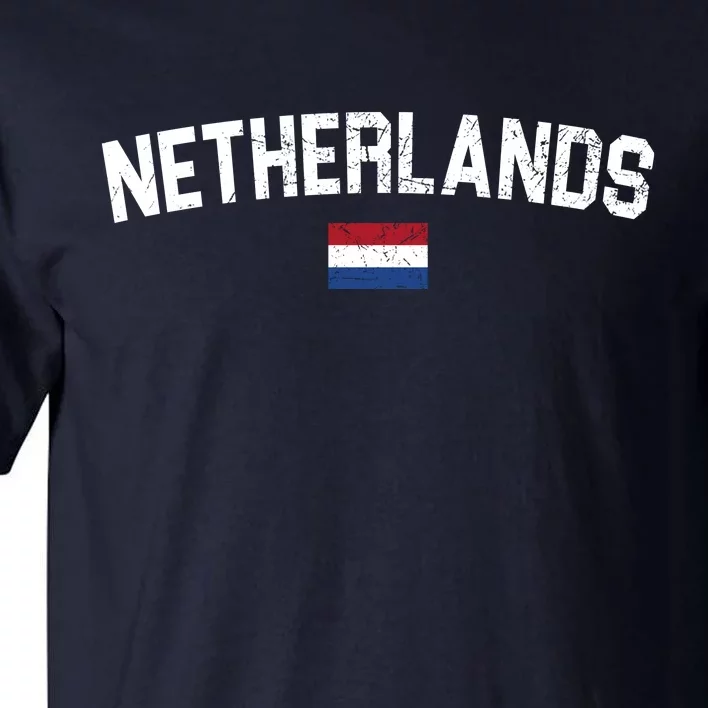 Netherlands Country Flag Logo Tall T-Shirt