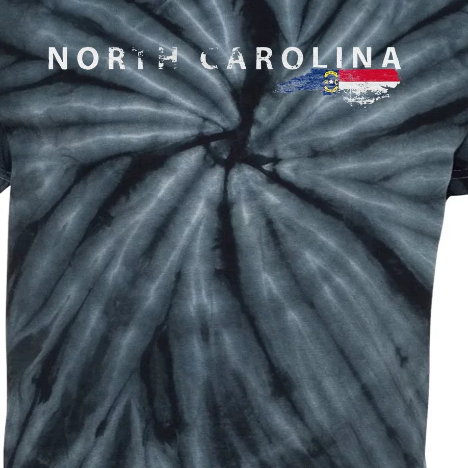 North Carolina Gifts NC Graphic S For Women. Men NC Kids Tie-Dye T-Shirt