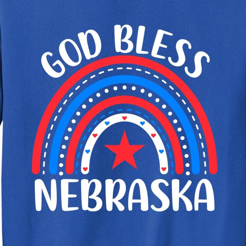 Nebraska Cool Gift I Love Nebraska Usa Gift Sweatshirt