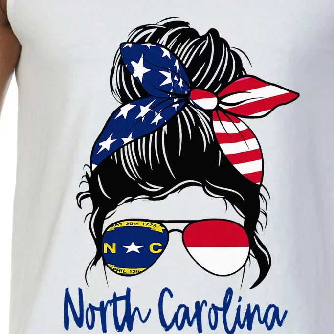 North Carolina Girl North Carolina Flag State Girlfriend Comfort Colors® Tank Top