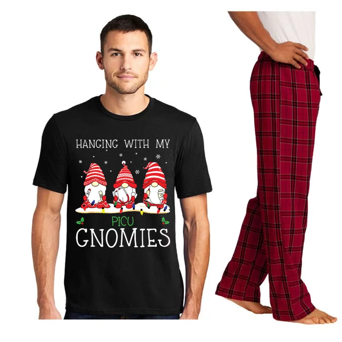 Nurse Christmas Gnome Cool Picu Nurse Christmas Lights Pajama Set