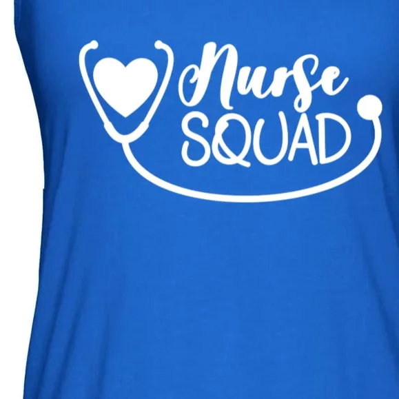 Nurse Cute Gift #Nurselife Lpn Cna Rn Nursing School Squad Gift Ladies Essential Flowy Tank