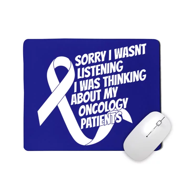 Nursing Caretaker Hospital Oncology Nurse Cute Gift Mousepad