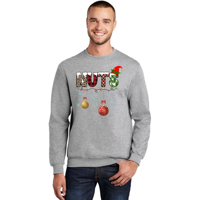 Nuts Christmas Holiday Festive Elf Tall Sweatshirt