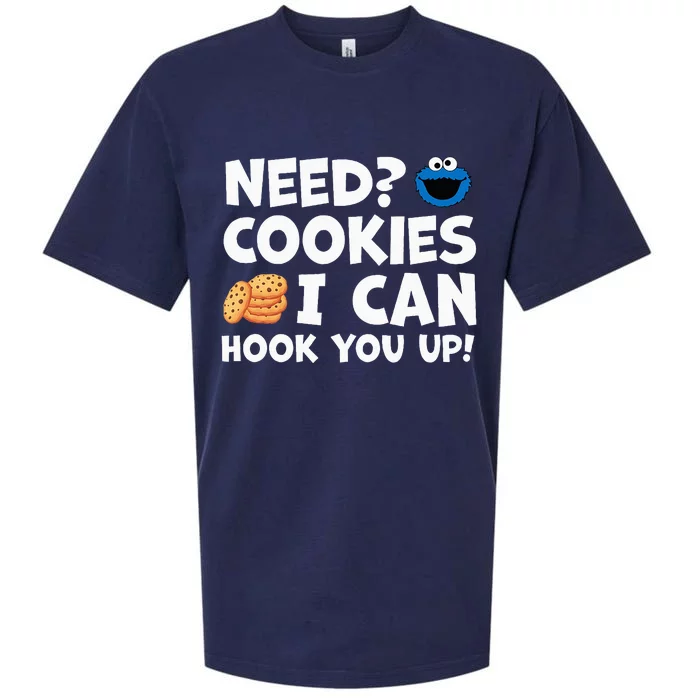 Need Cookies I Can Hook You Up Funny Baker Pastry Baking Sueded Cloud Jersey T-Shirt