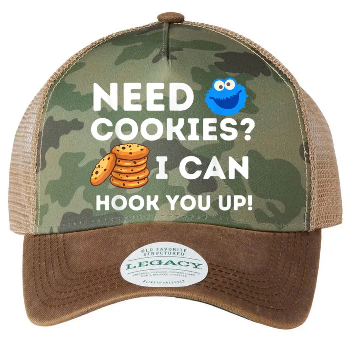 Need Cookies? I Can Hook You Up Funny Baker Pastry Baking Legacy Tie Dye Trucker Hat