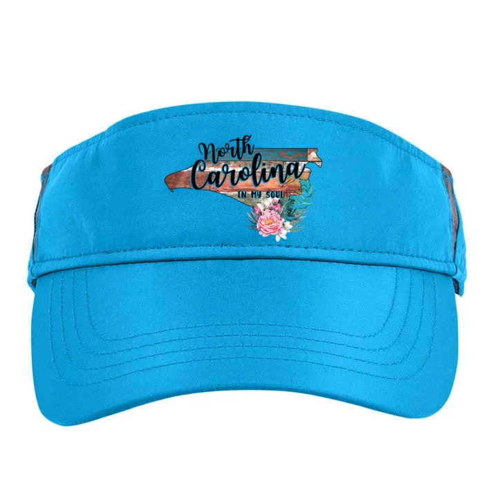 North Carolina In My Soul Adult Drive Performance Visor