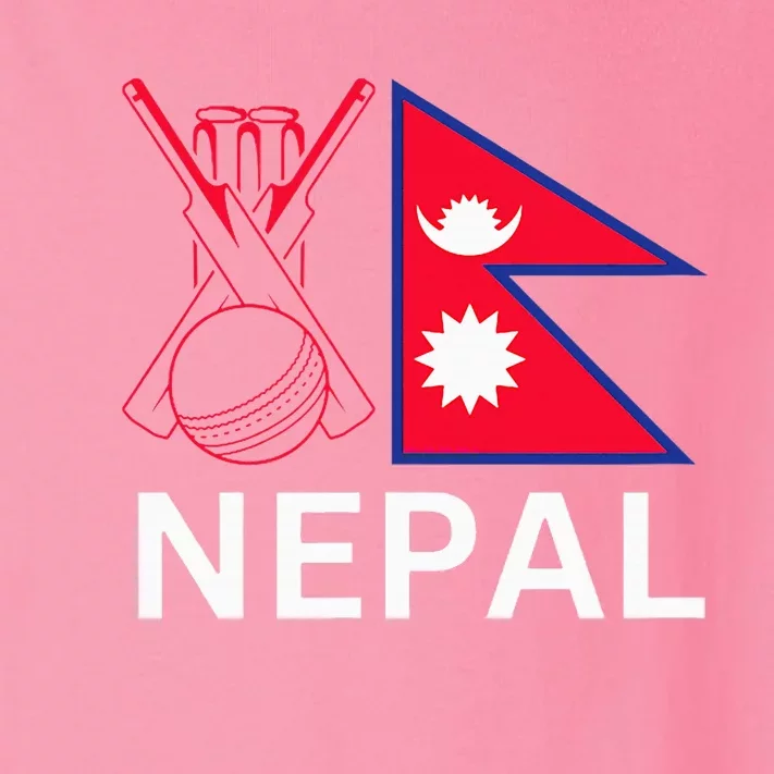 Nepal Cricket Jersey 2024 Cricket Flag Of Nepal Toddler Long Sleeve Shirt