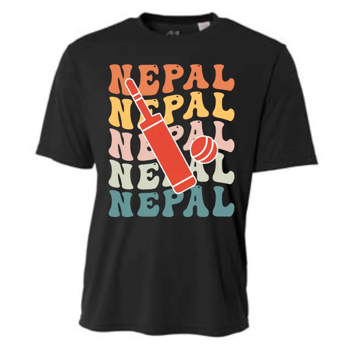 Nepal Cricket Jersey Cooling Performance Crew T-Shirt