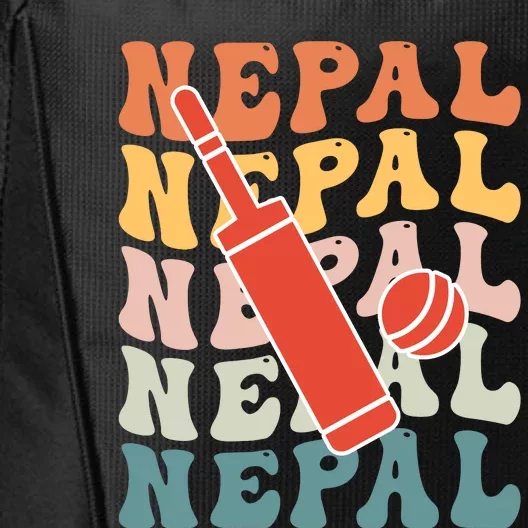 Nepal Cricket Jersey City Backpack