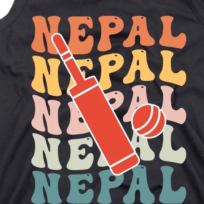 Nepal Cricket Jersey Tank Top