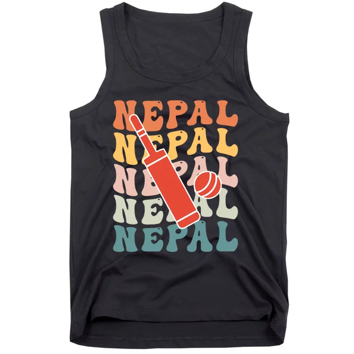 Nepal Cricket Jersey Tank Top