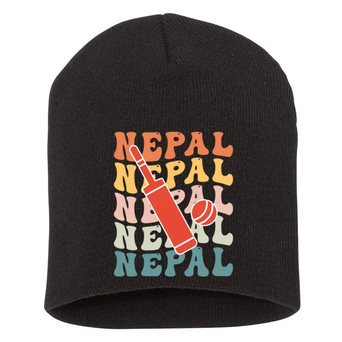 Nepal Cricket Jersey Short Acrylic Beanie