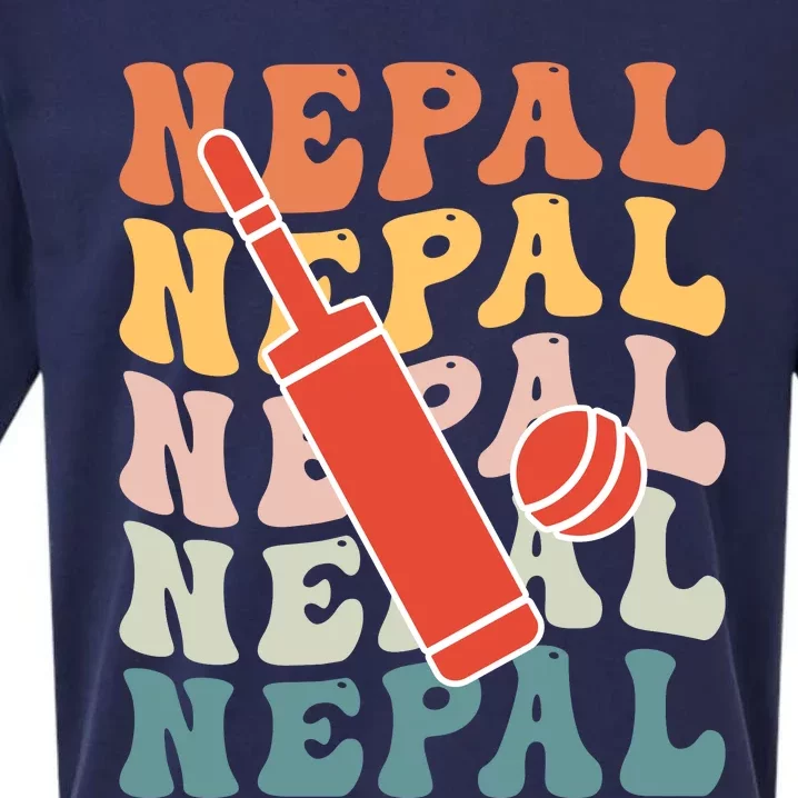 Nepal Cricket Jersey Sueded Cloud Jersey T-Shirt