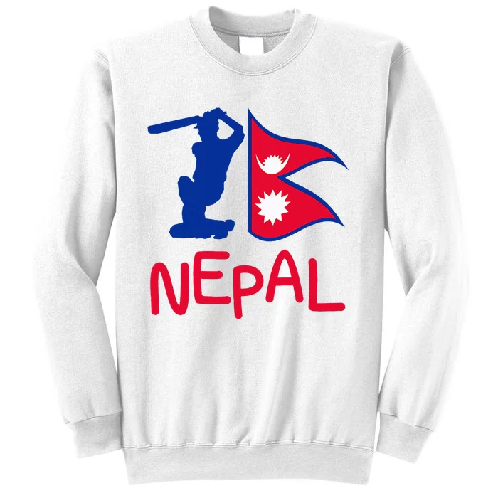 Nepal Cricket Jersey 2024 Cricket Flag Of Nepal Sweatshirt