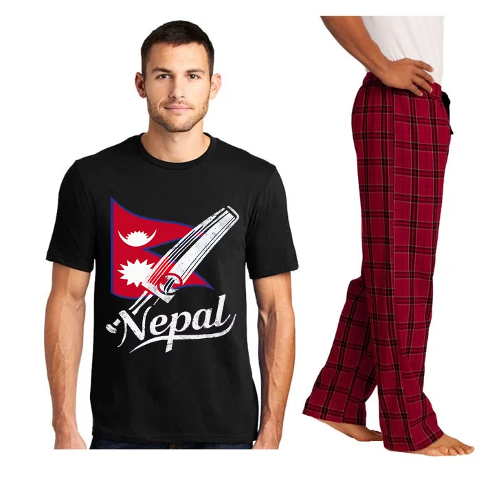 Nepal Cricket Jersey 2024 Cricket Flag Of Nepal Pajama Set