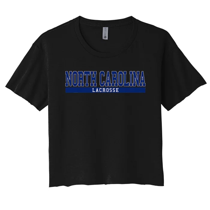 North Carolina Lacrosse Women's Crop Top Tee