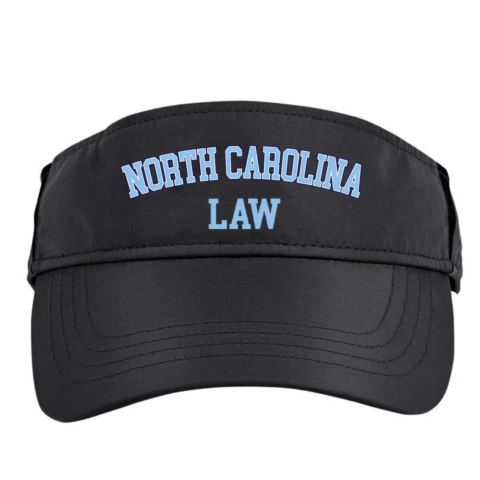 North Carolina Law Attorney Bar Graduate Lawyer College Adult Drive Performance Visor