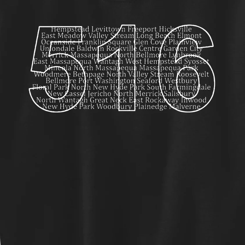 Nassau County Long Island New York Area Code 516 Kids Sweatshirt