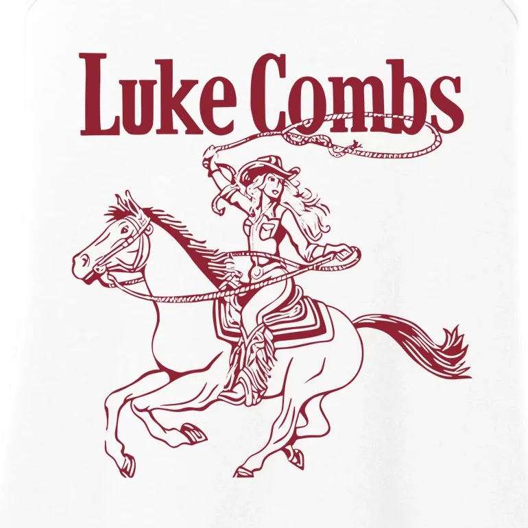 Nicole Comb Lukecombs Lasso Ladies Essential Tank