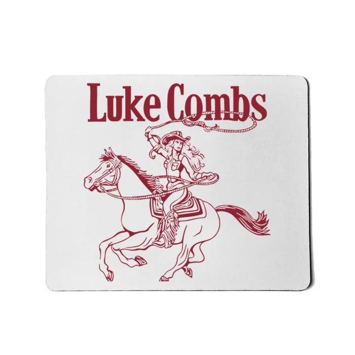 Nicole Comb Lukecombs Lasso Mousepad