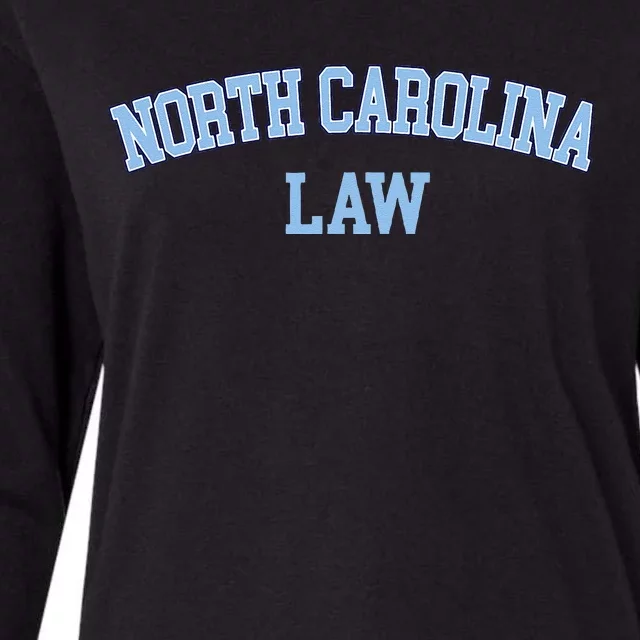 North Carolina Law Attorney Bar Graduate Lawyer College Womens Cotton Relaxed Long Sleeve T-Shirt