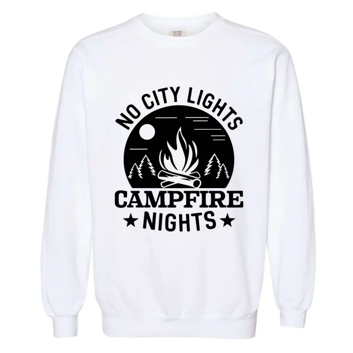 No City Lights Campfire Nights Garment-Dyed Sweatshirt