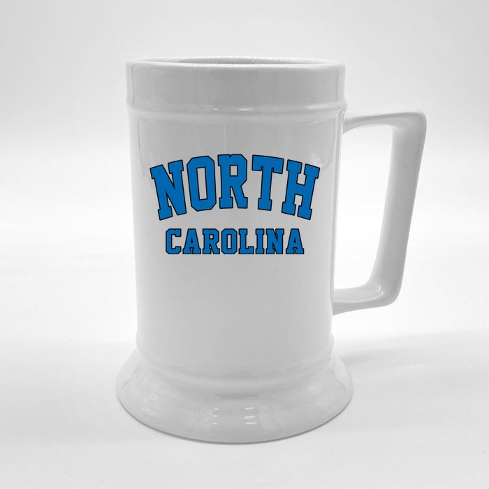 North Carolina Logo Front & Back Beer Stein