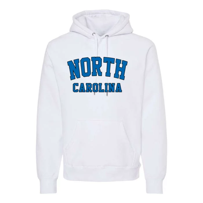 North Carolina Logo Premium Hoodie