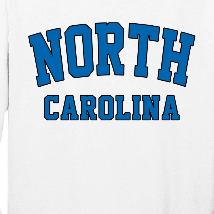 North Carolina Logo Tall Long Sleeve T-Shirt