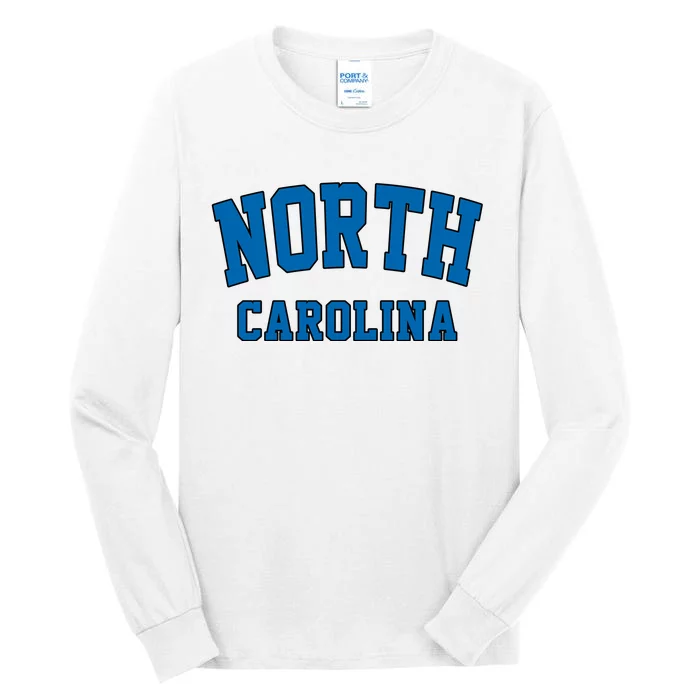 North Carolina Logo Tall Long Sleeve T-Shirt