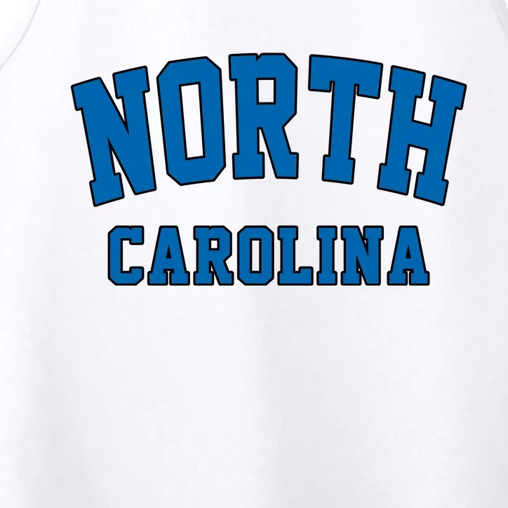 North Carolina Logo Performance Tank