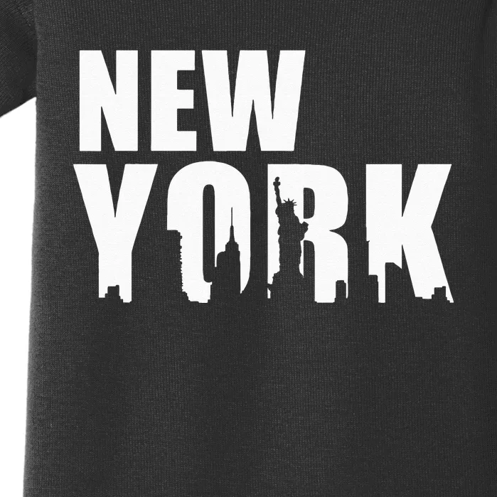 Ny City Lover Born In New York Baby Bodysuit