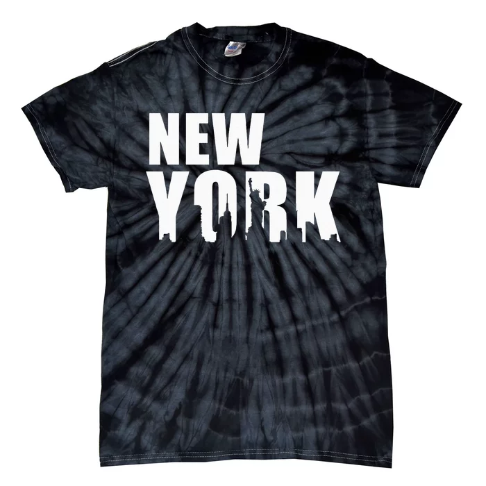 Ny City Lover Born In New York Tie-Dye T-Shirt