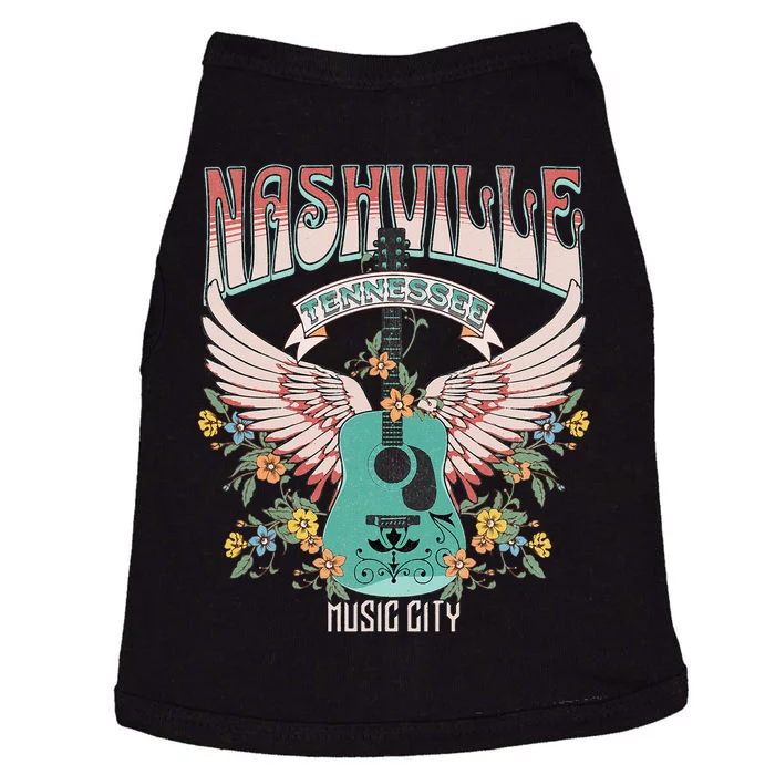 Nashville Country Music City Trip Retro Nash Bash Bach Doggie Tank