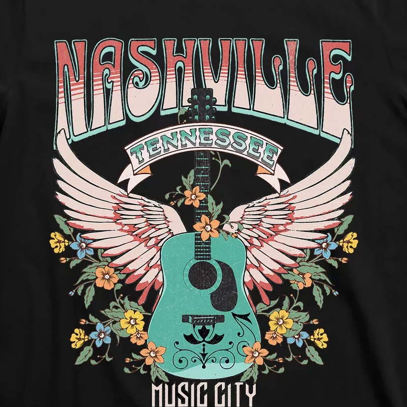 Nashville Country Music City Trip Retro Nash Bash Bach T-Shirt