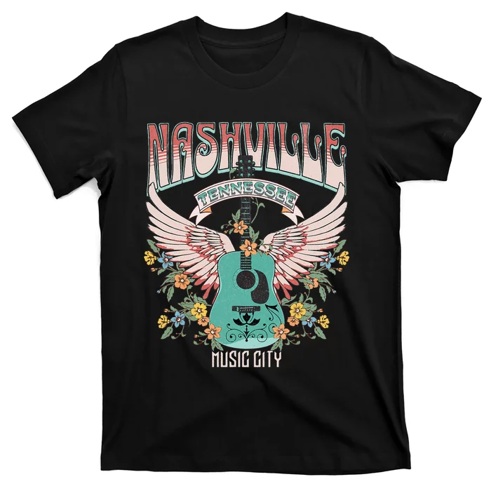 Nashville Country Music City Trip Retro Nash Bash Bach T-Shirt