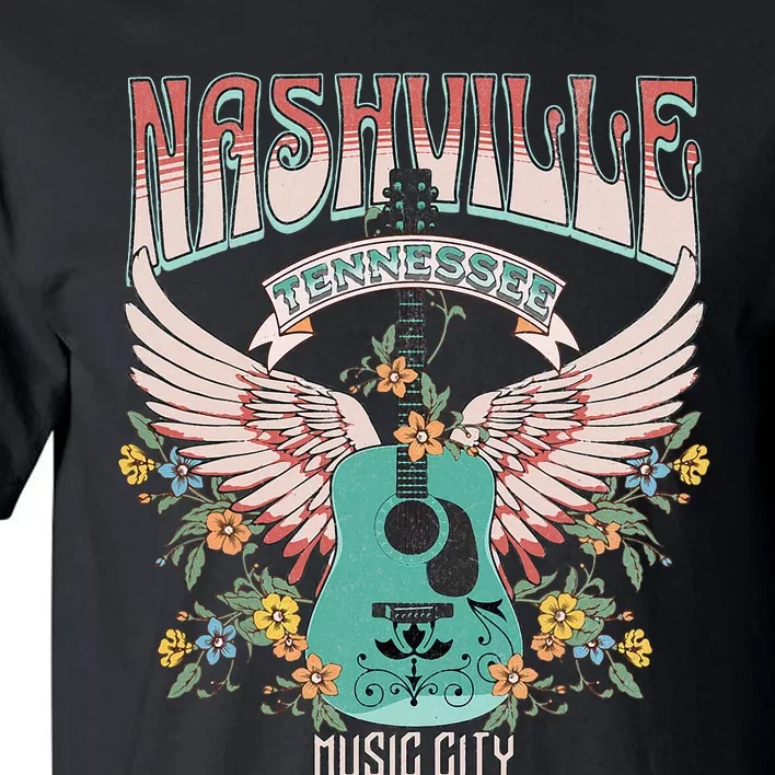 Nashville Country Music City Trip Retro Nash Bash Bach Tall T-Shirt