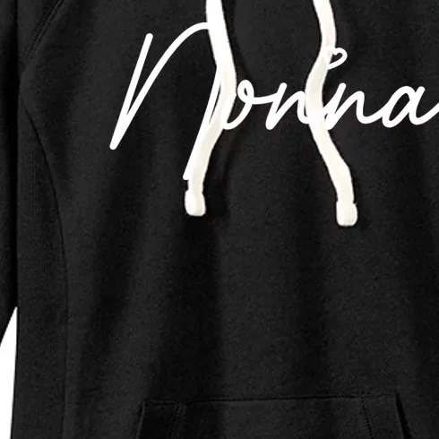 Nonna Cute MotherS Day Gift In Italian Grandma Women's Fleece Hoodie