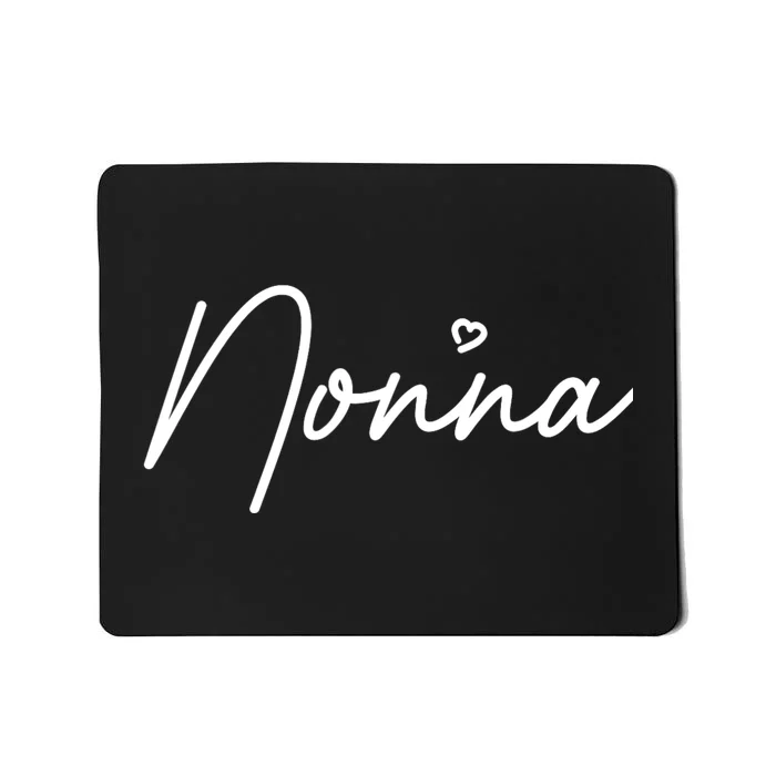 Nonna Cute MotherS Day Gift In Italian Grandma Mousepad