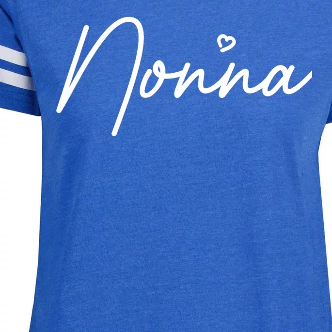 Nonna Cute MotherS Day Gift In Italian Grandma Enza Ladies Jersey Football T-Shirt