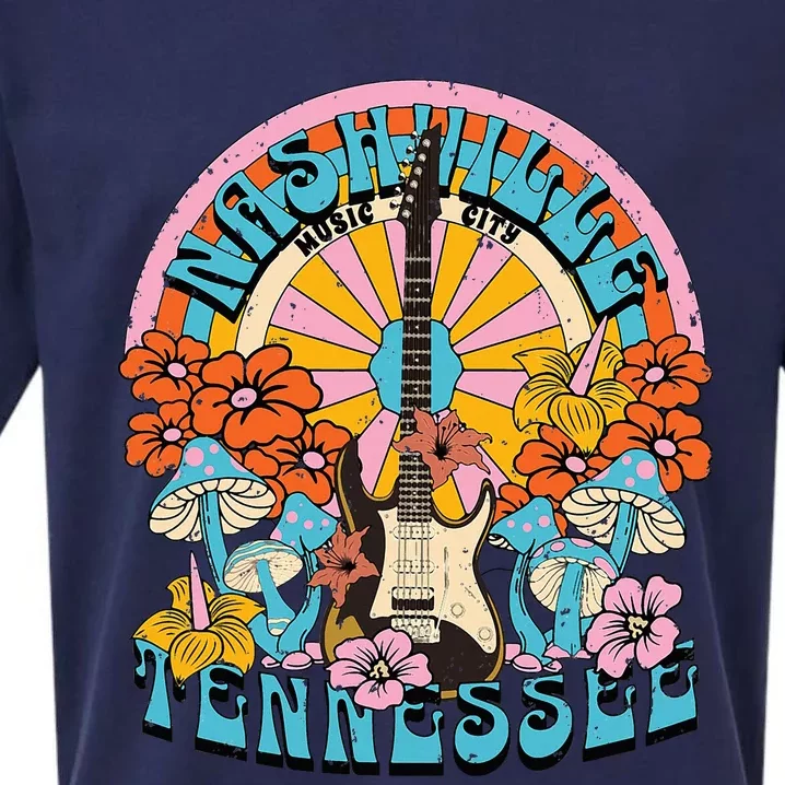 Nashville Country Music City Girl Trip Retro Nash Bash Bach Sueded Cloud Jersey T-Shirt