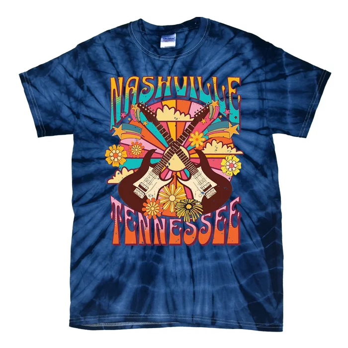 Nashville Country Music City Trip Retro Nash Bash Bach Tie-Dye T-Shirt