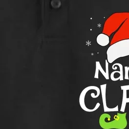 Nanny Claus Matching Family Christmas 2022 Costume Santa Dry Zone Grid Performance Polo