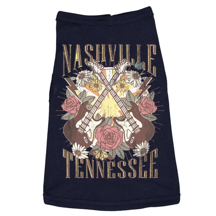 Nashville Country Music City Retro Nash Bash Bach Doggie Tank