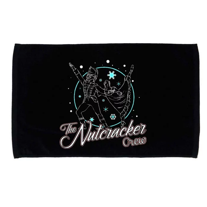 Nutcracker Crew Matching Family Christmas Microfiber Hand Towel