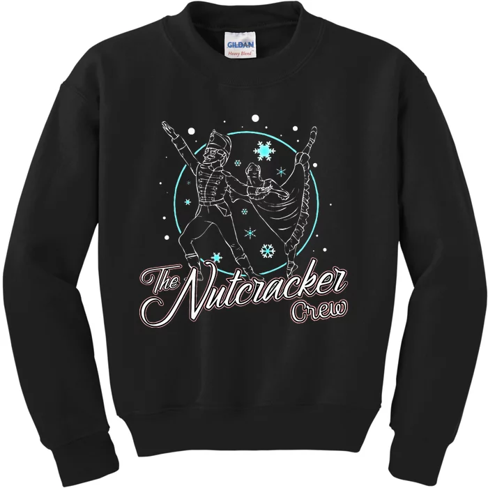 Nutcracker Crew Matching Family Christmas Kids Sweatshirt