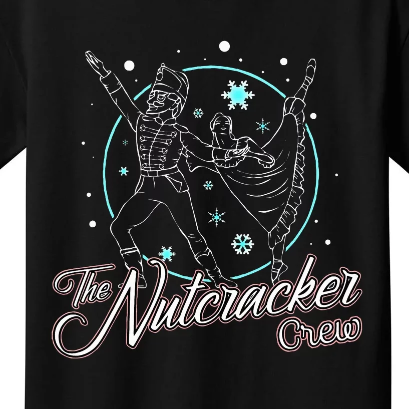 Nutcracker Crew Matching Family Christmas Kids T-Shirt