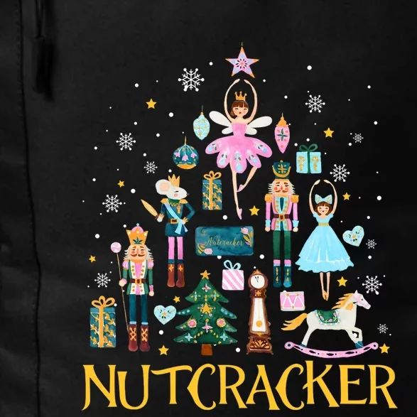 Nutcracker Crackin Merry Christmas Xmas Pajamas Holiday Daily Commute Backpack