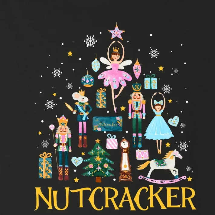 Nutcracker Crackin Merry Christmas Xmas Pajamas Holiday Toddler Long Sleeve Shirt